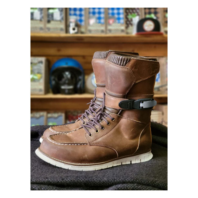 holy freedom terminator waterproof boots - brown