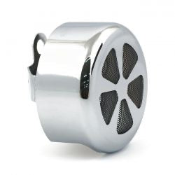 c-round horn cover 5 spoke - chr - 93-24 H-D w side mounted horn