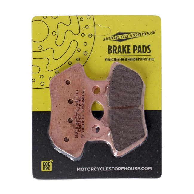 mcs front/rear brake pads sintered - 00-07 BT/ 00-03 XL/ 02-05 V-Rod