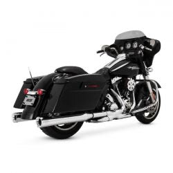 vance & hines 4" eliminator 400 slip-on mufflers chr - 95-16 FLT