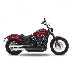kesstech fusion long slip-on chr straight cut short - 114" M8 Softail