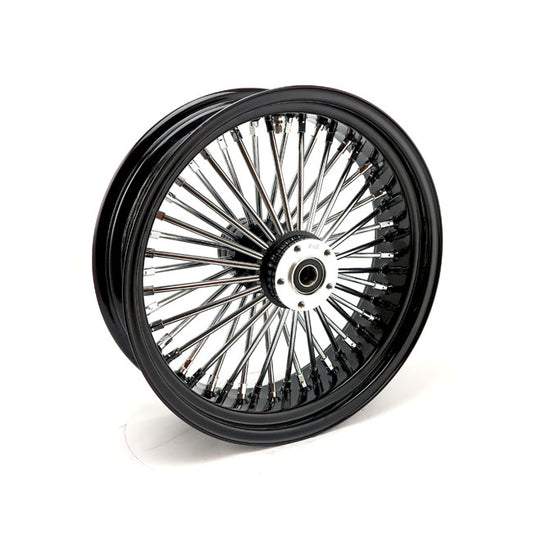 5.50 x 18 rear wheel set 48 spokes blk - 02-07 FLT/Touring/ 02-06 V-Rod