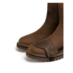 trip machine shoe protector slip - tobacco