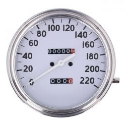 FL speedometer 2:1 white face - 36-40 FL (kmh)