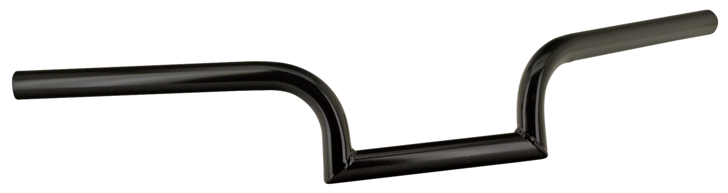 zodiac hipster 1" handlebar - blk - no dimples