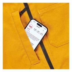 biltwell 4 speed canvas vest - gold