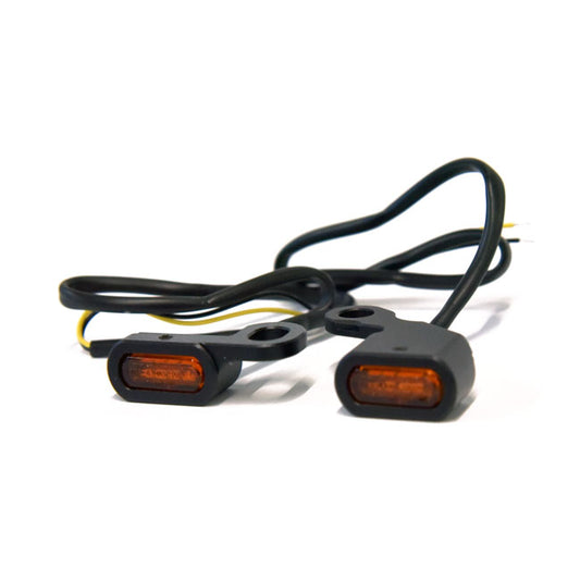 fasline below bar LED irányjelző fekete/fekete- 2000-2014Softail/ 1999-2017Dyna/ 1996-2003XL
