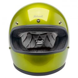 biltwell gringo helmet metallic lime