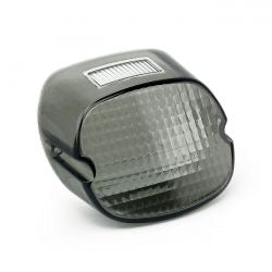 laydown light smoke rear light lens - 73-98 H-D/99 Softail
