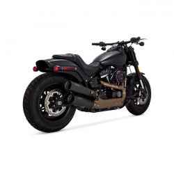 vance & hines hi-output blk - 18-20 Softail FxFB/ 18-23 FXFBS