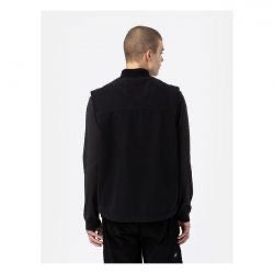 dickies duck canvas vest - stone washed blk