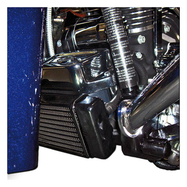 Jagg horizontal oil cooler - 84-08 Touring