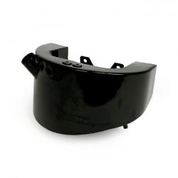 horseshoe oil tank blk - 00-17 Softail