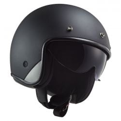 ls2 bob II solid helmet matt black