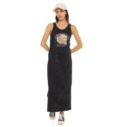von dutch born to ride eagle dress - blk