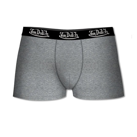 von dutch logo boxer short - light mixed gray