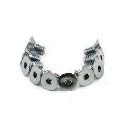 7/16-14 x 1-3/4 flathead allen bolts - chr (10pcs)