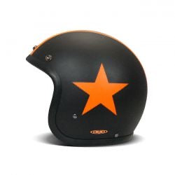 dmd retro helmet star orange