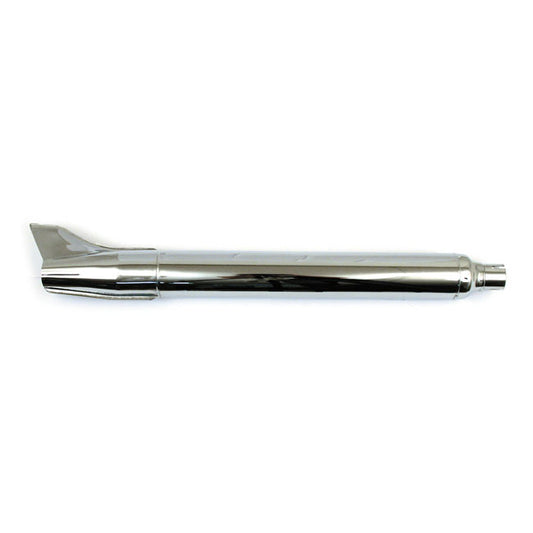 gyári stílusú rocket fishtail kipufogódob - 33" króm (db)