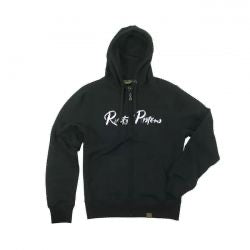rusty pistons riggins zip hoodie - blk