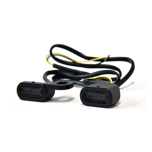 fastline below bar LED irányjelzősfekete/fekete- 2000-2014 FXS/ 1999-2017 FXD/ 1996-2003XL
