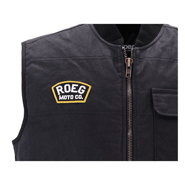 roeg brad waxed canvas vest