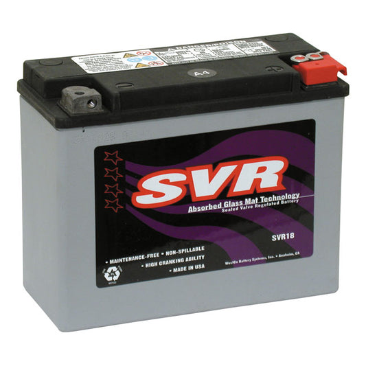 svr agm 22amp 340CCA akkumulátor - 80-96 FLT