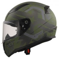ls2 rapid II thunderbirds helmet military green