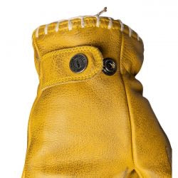 john doe coyote leather gloves - yellow/grey