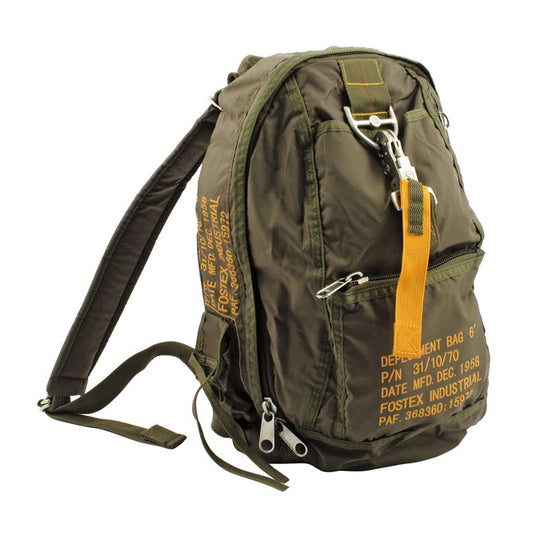 fostex parachute bag 6 backpack - green
