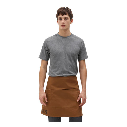 dickies bistro vászonkötény - barna
