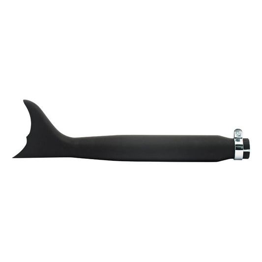 fishtail batwing kipufogódob - 22" fekete (db)