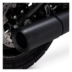 vance & hines 2-1 pro pipe pcx exhaust blk - 18-24 Softail