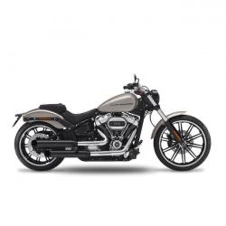 kesstech fusion long slip-on blk big s - 18-20 M8 Softail