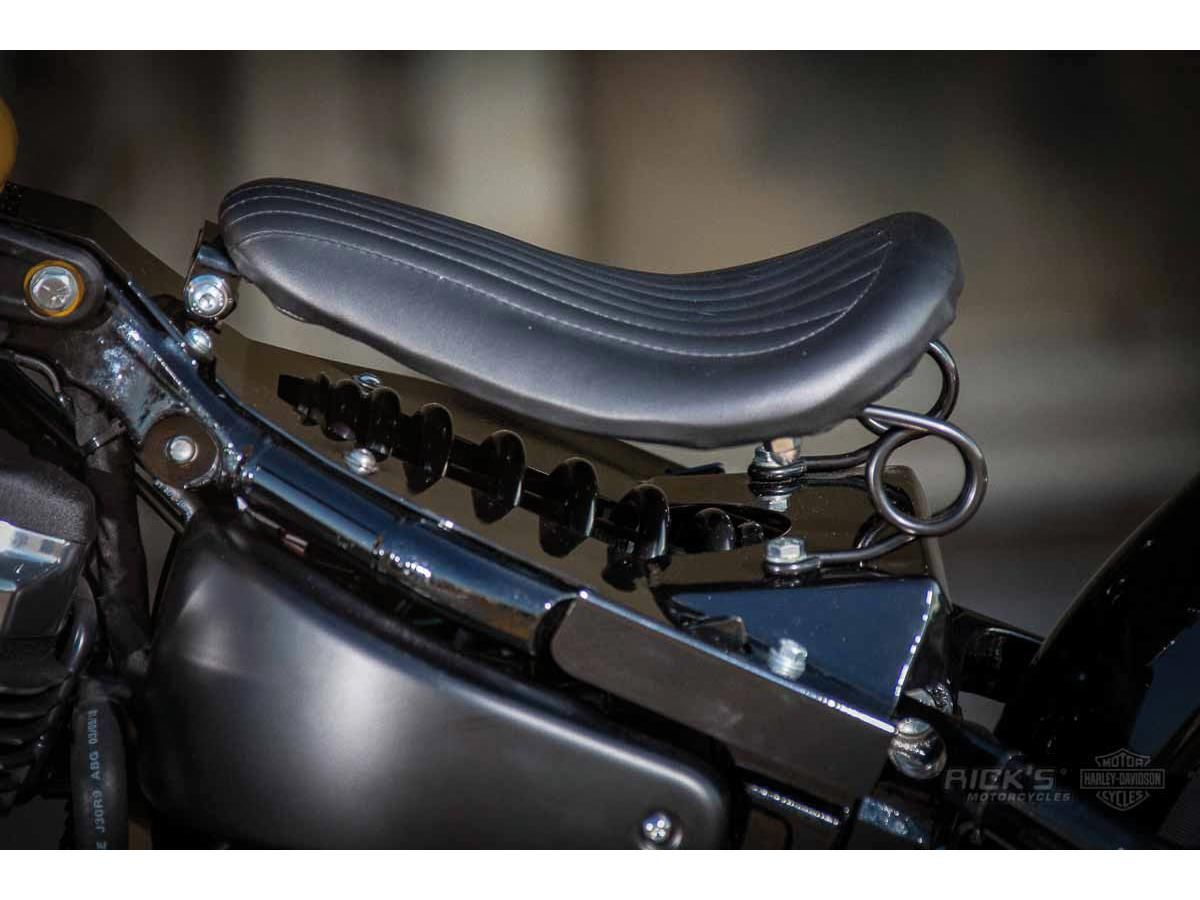ricks bobber keskeny váz szóló nyereg szerelék - Softail