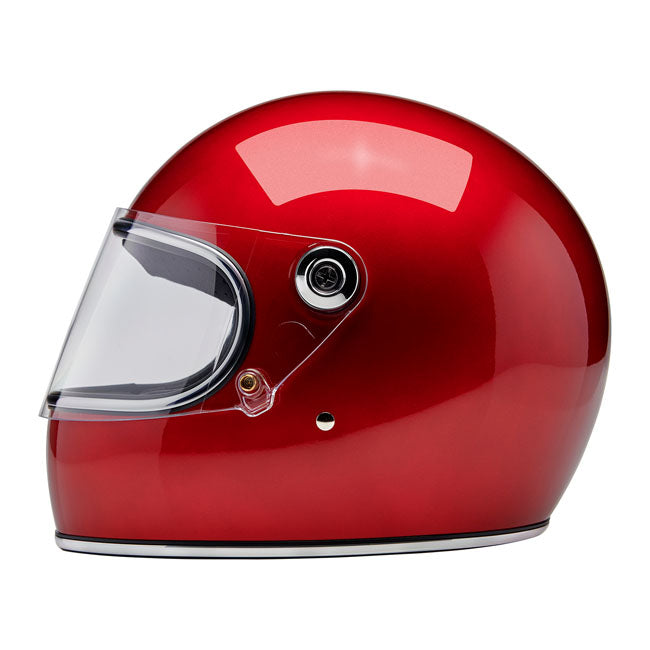 biltwell gringo s bukósisak metál meggypiros