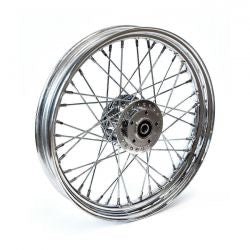 2.50 x 19 front wheel set 40 chr spokes - 00-03 FXD/B/C/L/ 00-05 XL