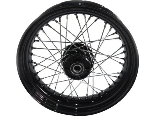 3.00 x 16 front wheel 40 spokes - blk - 13-17 FLS