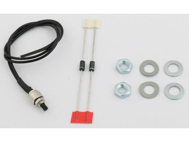 mmb 60mm basic speedometer - 220 km/h - blk - white