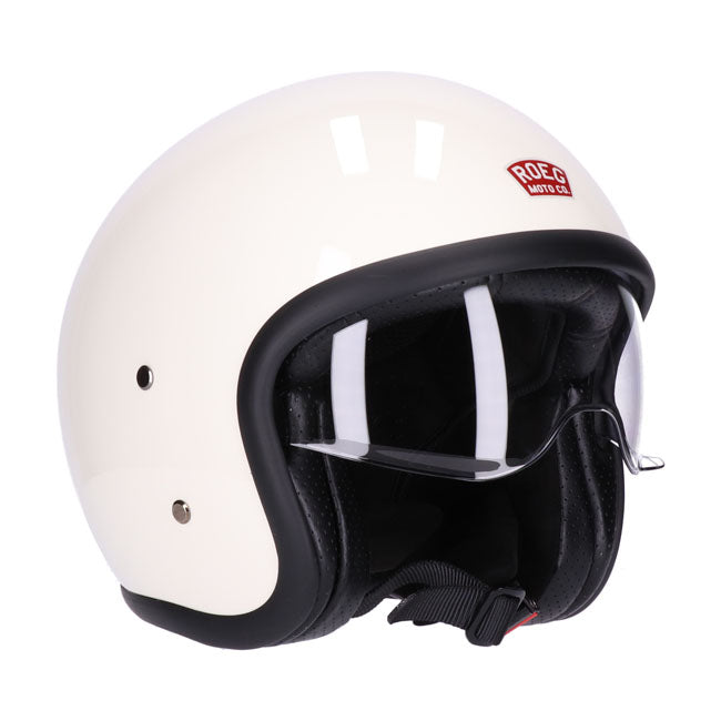 roeg sundown jett helmet - vintage white