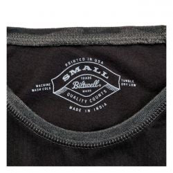 biltwell script baseball female longsleeve shirt