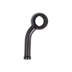 trw varioflex banjo fitting blk - 3/8"-10mm, 45 degree left