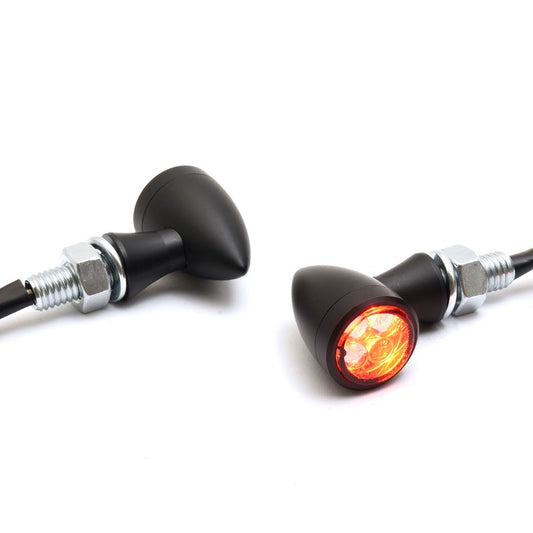 micro bullet LED 3-in-1 féklámpa & irányjelző fekete