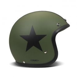 dmd retro helmet star green