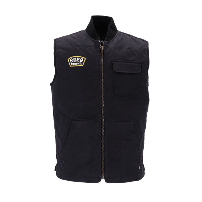 roeg brad waxed canvas vest