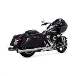 vance & hines torquer 450 slip-on mufflers chr - 17-24 Touring/ 24 FLHXSE