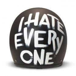 dmd retro helmet I hate everyone