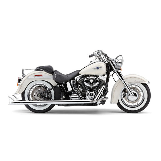 cobra bad hombre duals fishtail kipufogórendszer - 2012-2017 Softail