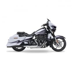 kesstech fl-double slip-on blk - 107" M8 Touring