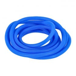 pvc split wiring loom blue - 3/8" - 12ft